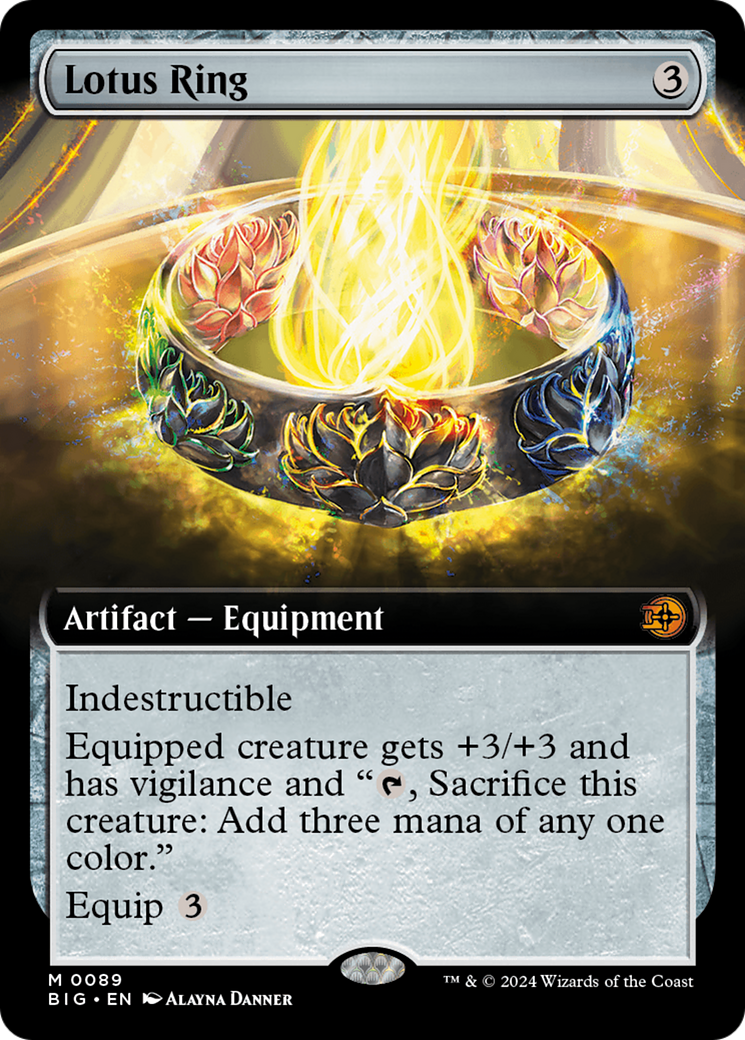 Lotus Ring (Extended Art) [Outlaws of Thunder Junction: The Big Score] | Pegasus Games WI