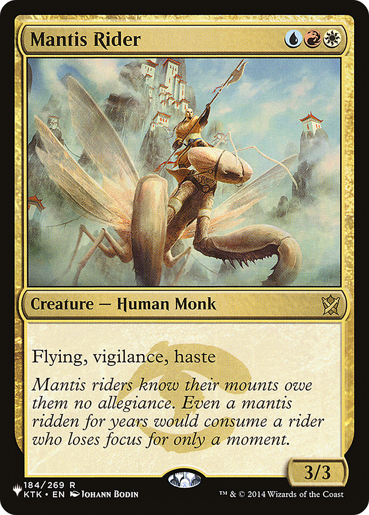 Mantis Rider [The List] | Pegasus Games WI