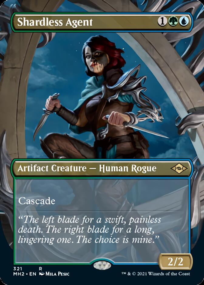 Shardless Agent (Borderless Alternate Art) [Modern Horizons 2] | Pegasus Games WI