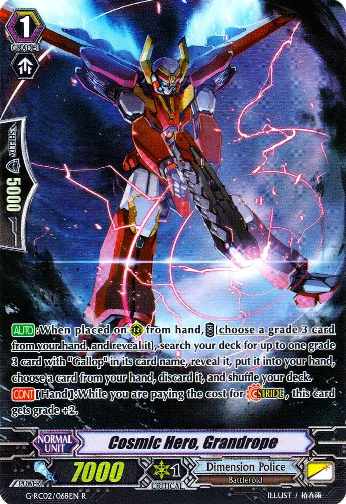 Cosmic Hero, Grandrope (G-RC02/068EN) [Revival Collection] | Pegasus Games WI