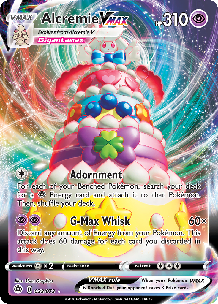 Alcremie VMAX (023/073) [Sword & Shield: Champion's Path] | Pegasus Games WI