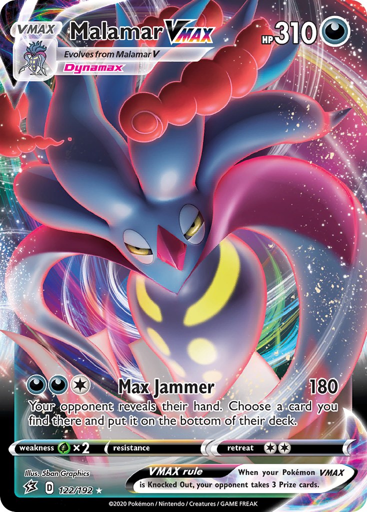 Malamar VMAX (122/192) [Sword & Shield: Rebel Clash] | Pegasus Games WI