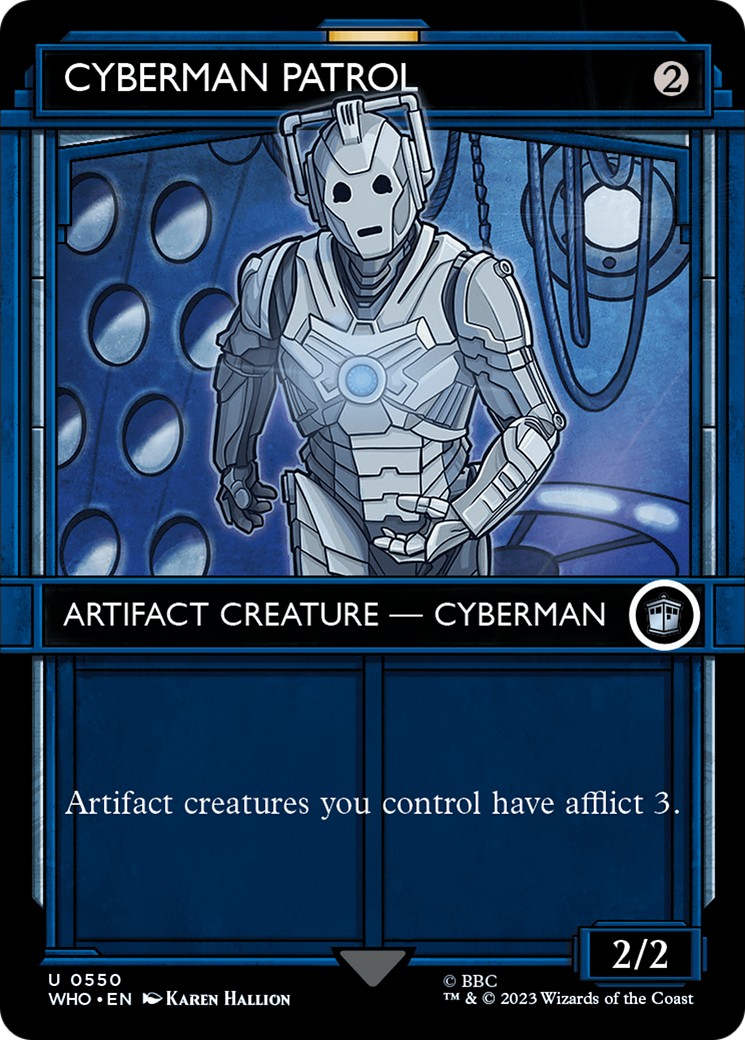 Cyberman Patrol (Showcase) [Doctor Who] | Pegasus Games WI