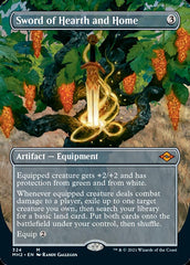 Sword of Hearth and Home (Borderless Alternate Art) [Modern Horizons 2] | Pegasus Games WI