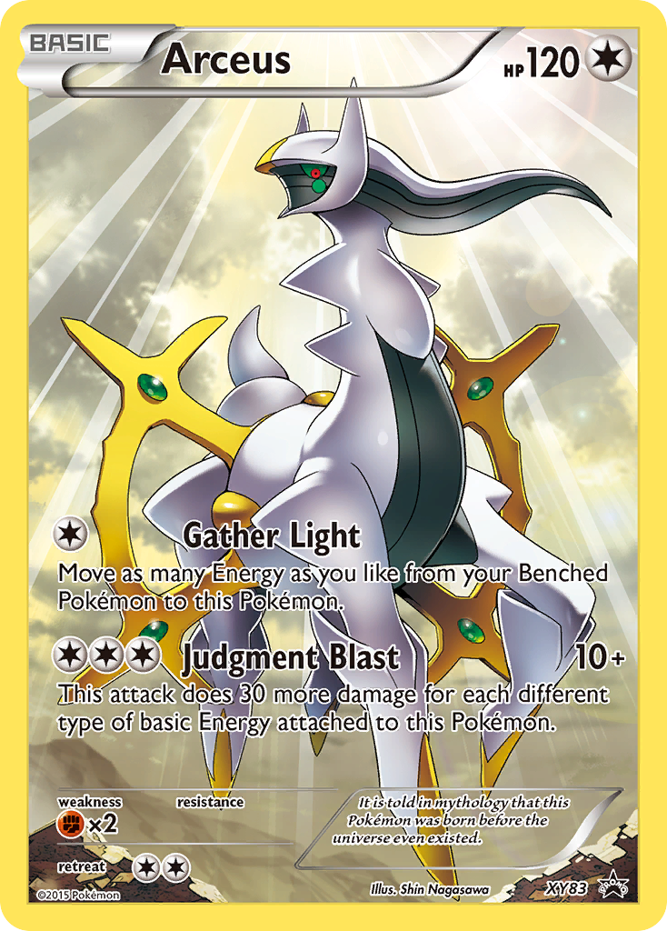 Arceus (XY83) [XY: Black Star Promos] | Pegasus Games WI