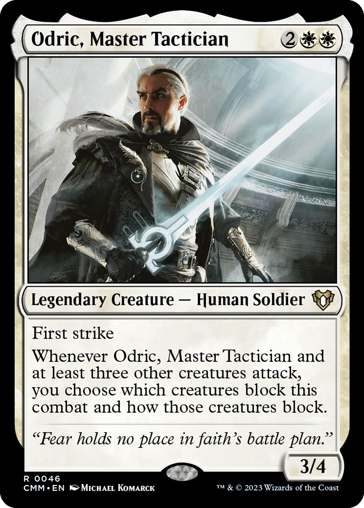 Odric, Master Tactician [Commander Masters] | Pegasus Games WI