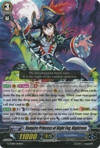 Vampire Princess of Night Fog, Nightrose (G-TD08/004EN) [Vampire Princess of the Nether Hour] | Pegasus Games WI