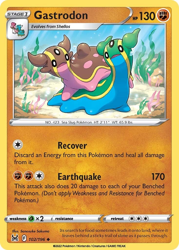 Gastrodon (102/196) [Sword & Shield: Lost Origin] | Pegasus Games WI