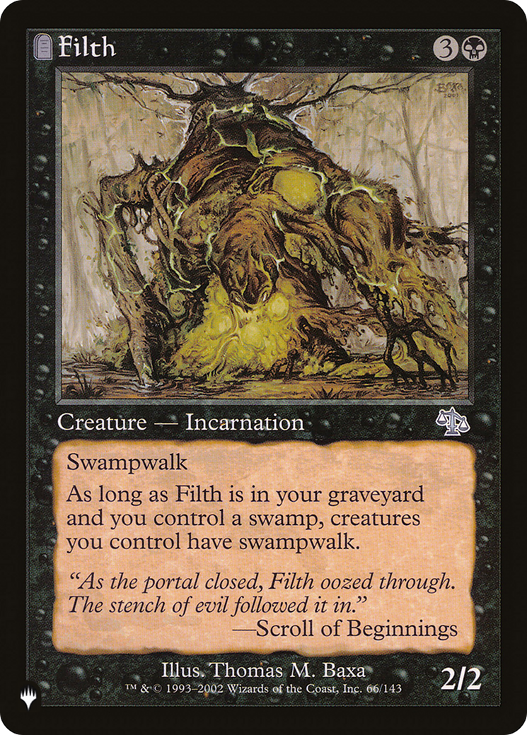 Filth [The List Reprints] | Pegasus Games WI