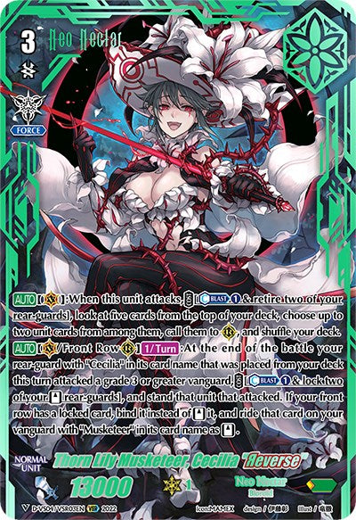 Thorn Lily Musketeer, Cecilia "Reverse" (D-VS04/VSR03EN) [V Clan Collection Vol.4] | Pegasus Games WI