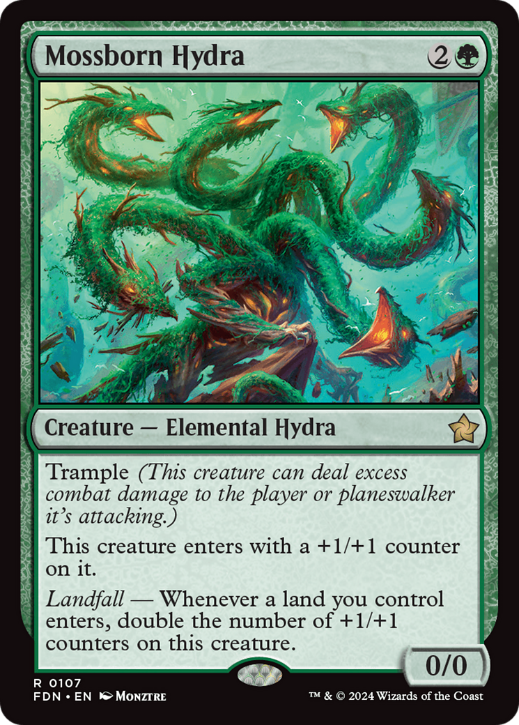Mossborn Hydra [Foundations] | Pegasus Games WI