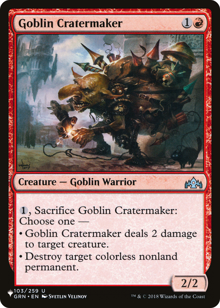 Goblin Cratermaker [The List] | Pegasus Games WI