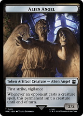 Alien Angel // Alien Warrior Double-Sided Token [Doctor Who Tokens] | Pegasus Games WI