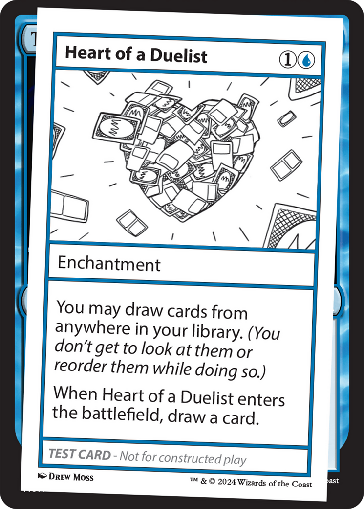 Heart of a Duelist [Mystery Booster 2 Playtest Cards] | Pegasus Games WI