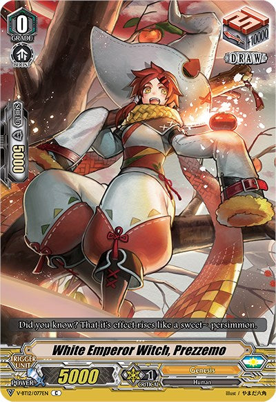 White Emperor Witch, Prezzemo (V-BT12/077EN) [Divine Lightning Radiance] | Pegasus Games WI