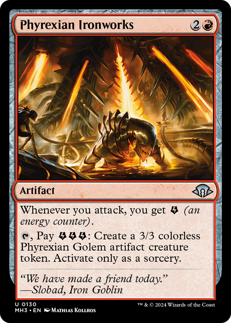 Phyrexian Ironworks [Modern Horizons 3] | Pegasus Games WI