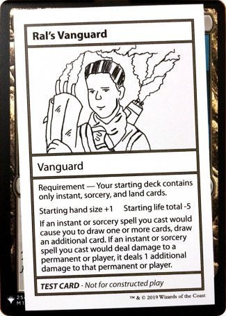 Ral's Vanguard (2021 Edition) [Mystery Booster Playtest Cards] | Pegasus Games WI