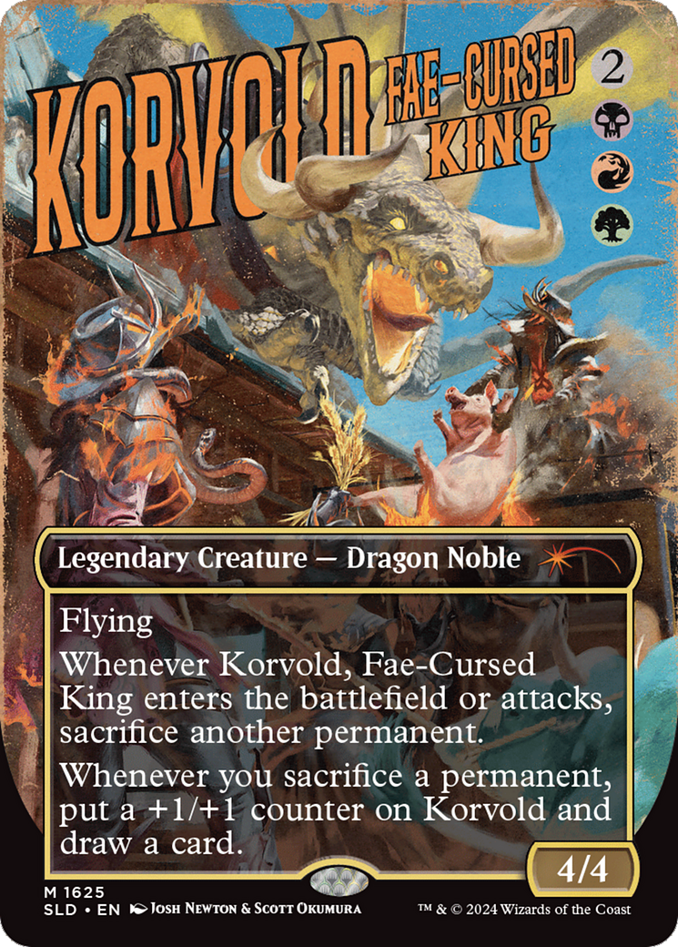 Korvold, Fae-Cursed King [Secret Lair Drop Series] | Pegasus Games WI
