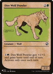 Dire Wolf Prowler (Showcase) [The List] | Pegasus Games WI