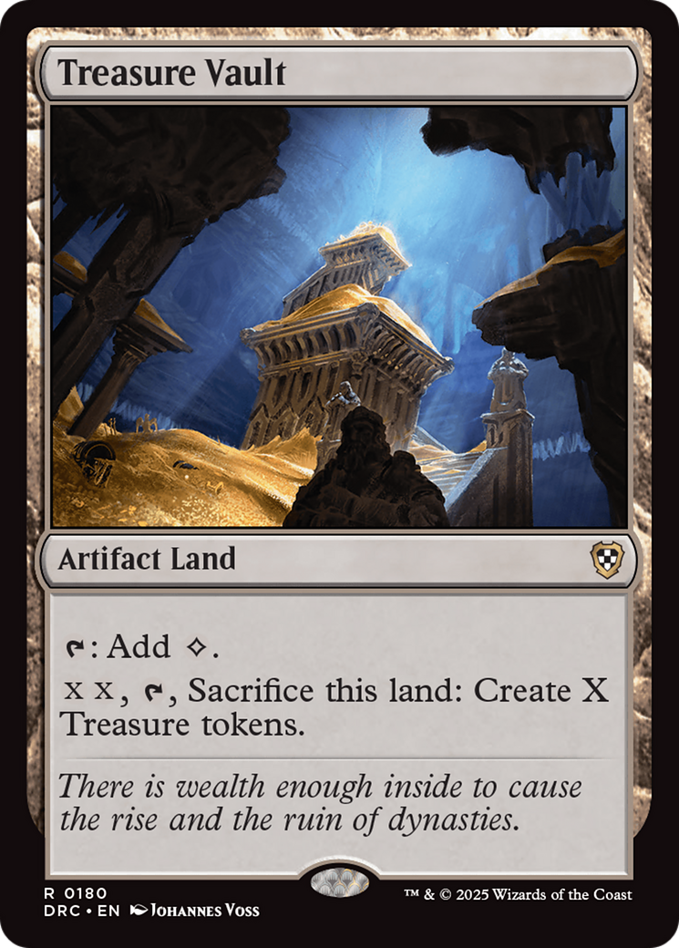 Treasure Vault [Aetherdrift Commander] | Pegasus Games WI