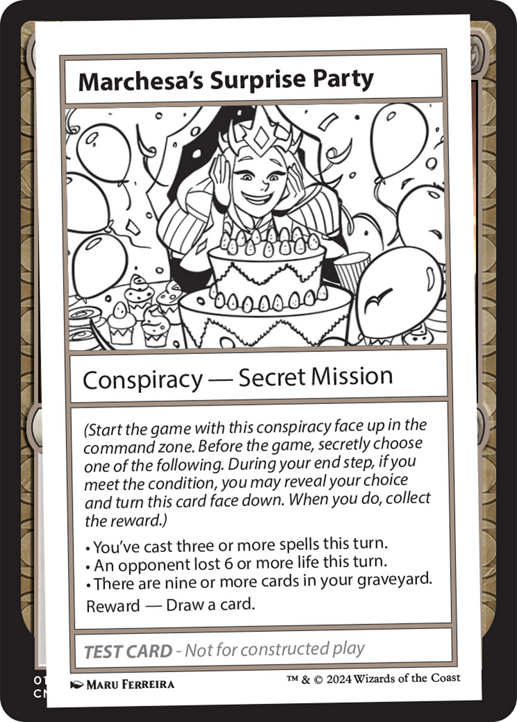 Marchesa's Surprise Party [Mystery Booster 2 Playtest Cards] | Pegasus Games WI