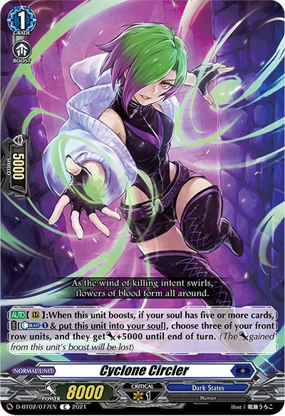 Cyclone Circler (D-BT02/077EN) [A Brush with the Legends] | Pegasus Games WI