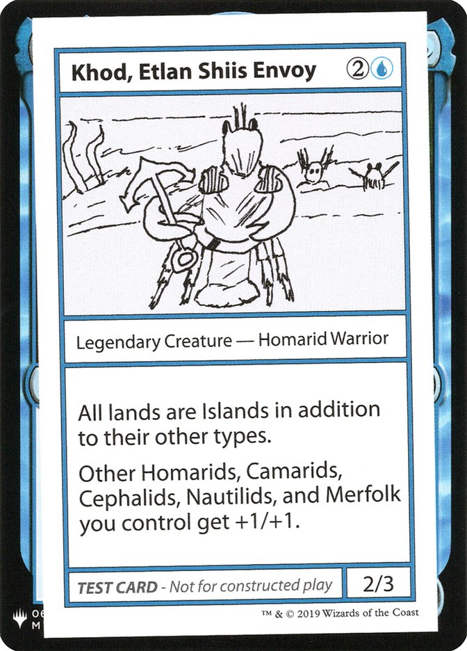Khod, Etlan Shiis Envoy [Mystery Booster Playtest Cards] | Pegasus Games WI