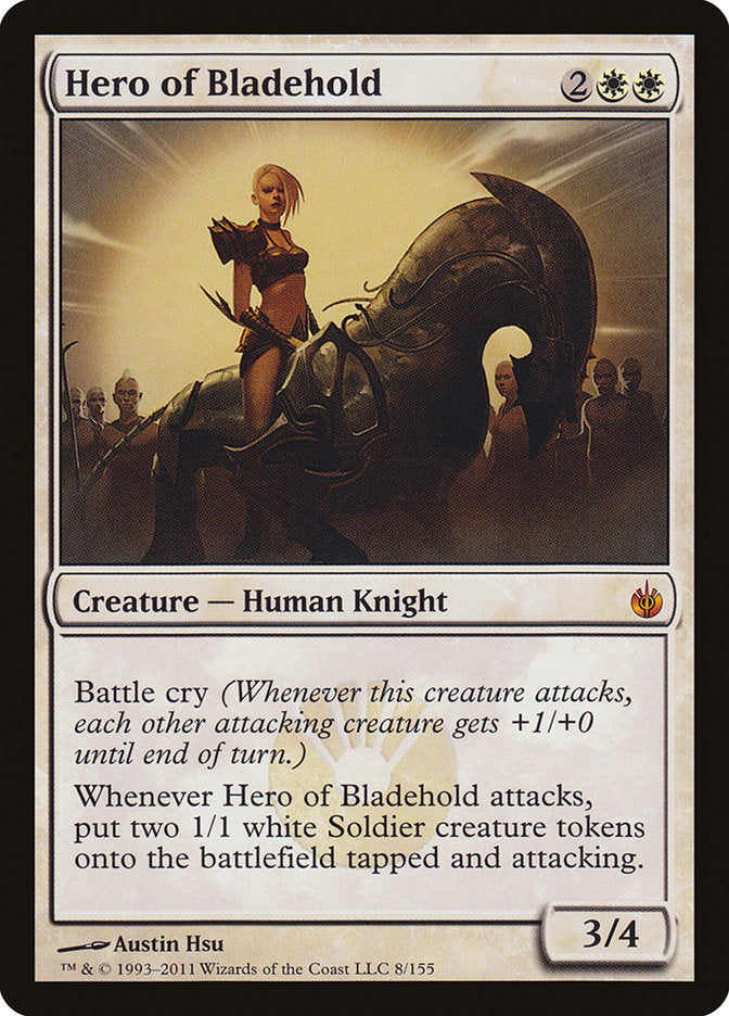 Hero of Bladehold (Oversized) [Oversize Cards] | Pegasus Games WI