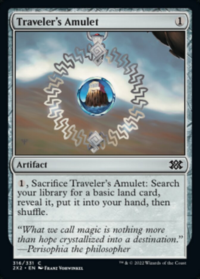 Traveler's Amulet [Double Masters 2022] | Pegasus Games WI