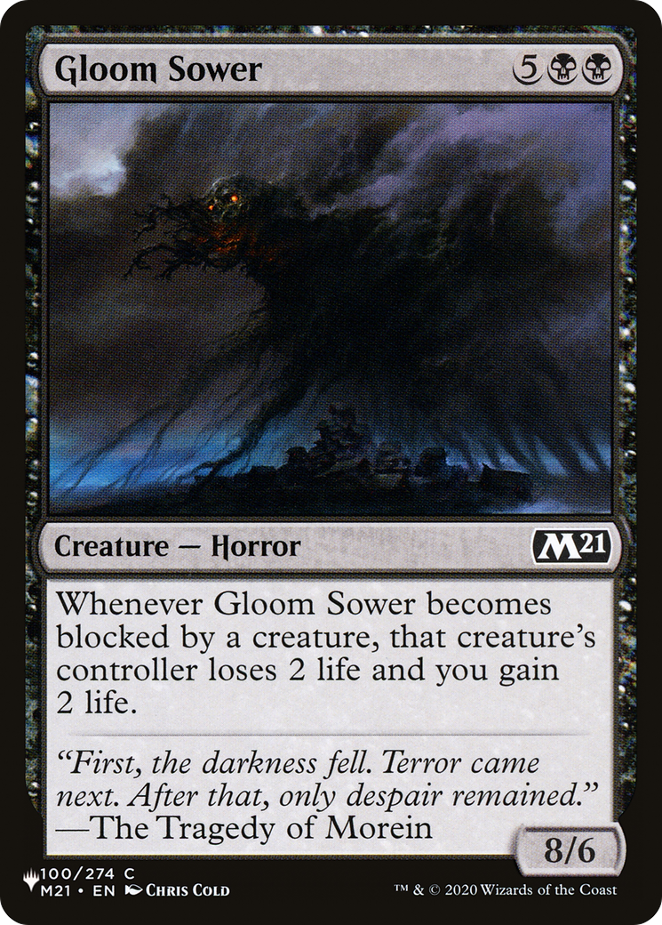 Gloom Sower [The List] | Pegasus Games WI
