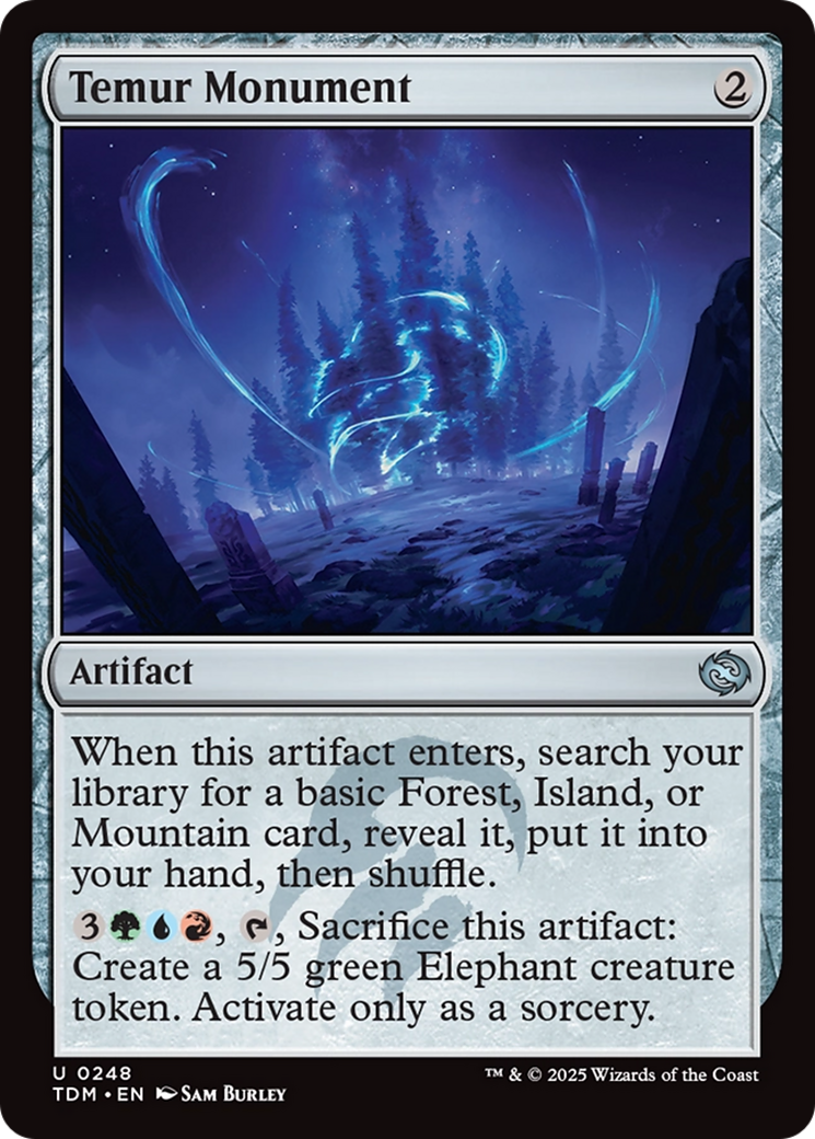 Temur Monument [Tarkir: Dragonstorm] | Pegasus Games WI