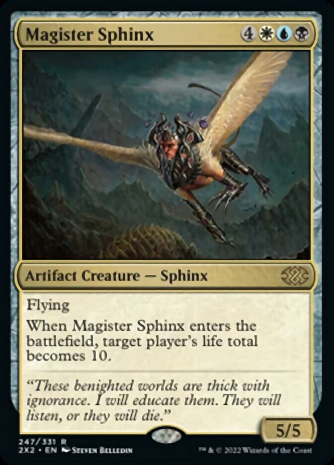 Magister Sphinx [Double Masters 2022] | Pegasus Games WI