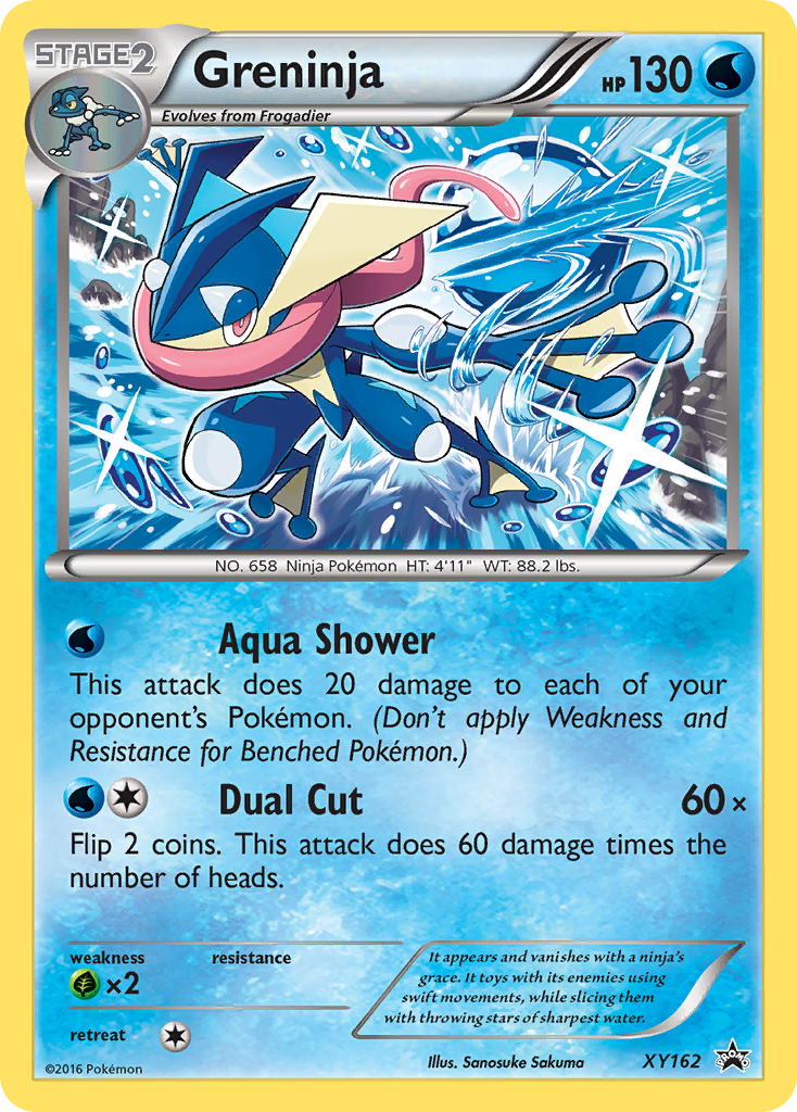 Greninja (XY162) [XY: Black Star Promos] | Pegasus Games WI