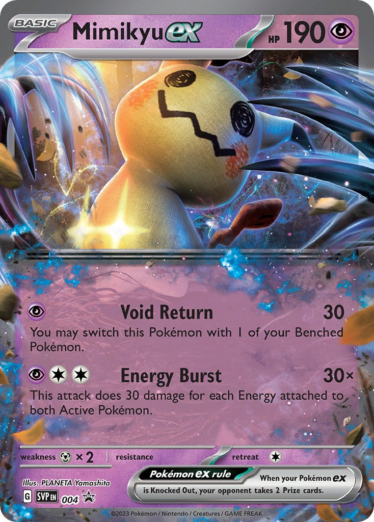 Mimikyu ex (004) (Jumbo Card) [Scarlet & Violet: Black Star Promos] | Pegasus Games WI