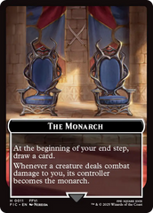 The Blackjack // The Monarch Double-Sided Token [FINAL FANTASY Commander Tokens] | Pegasus Games WI