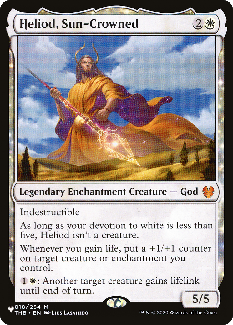 Heliod, Sun-Crowned [The List] | Pegasus Games WI