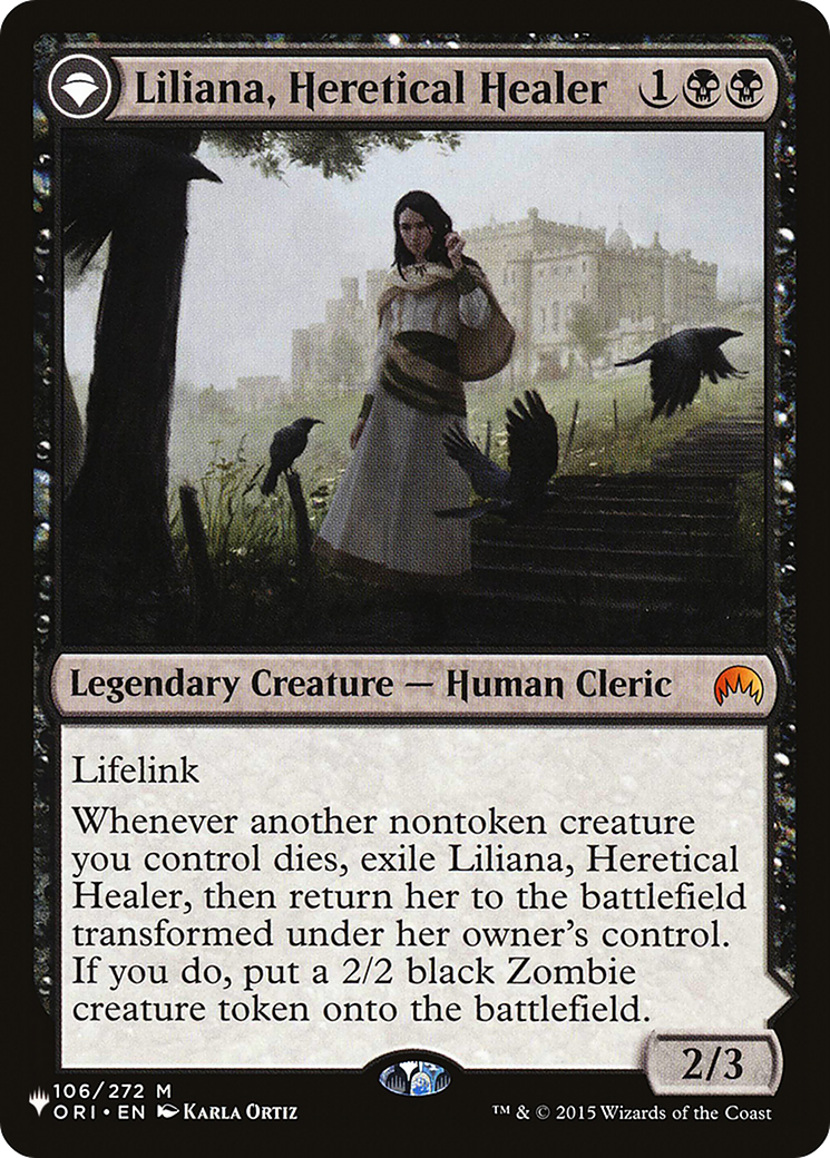 Liliana, Heretical Healer // Liliana, Defiant Necromancer [Secret Lair: From Cute to Brute] | Pegasus Games WI
