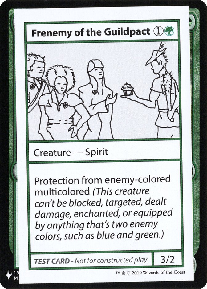 Frenemy of the Guildpact [Mystery Booster Playtest Cards] | Pegasus Games WI