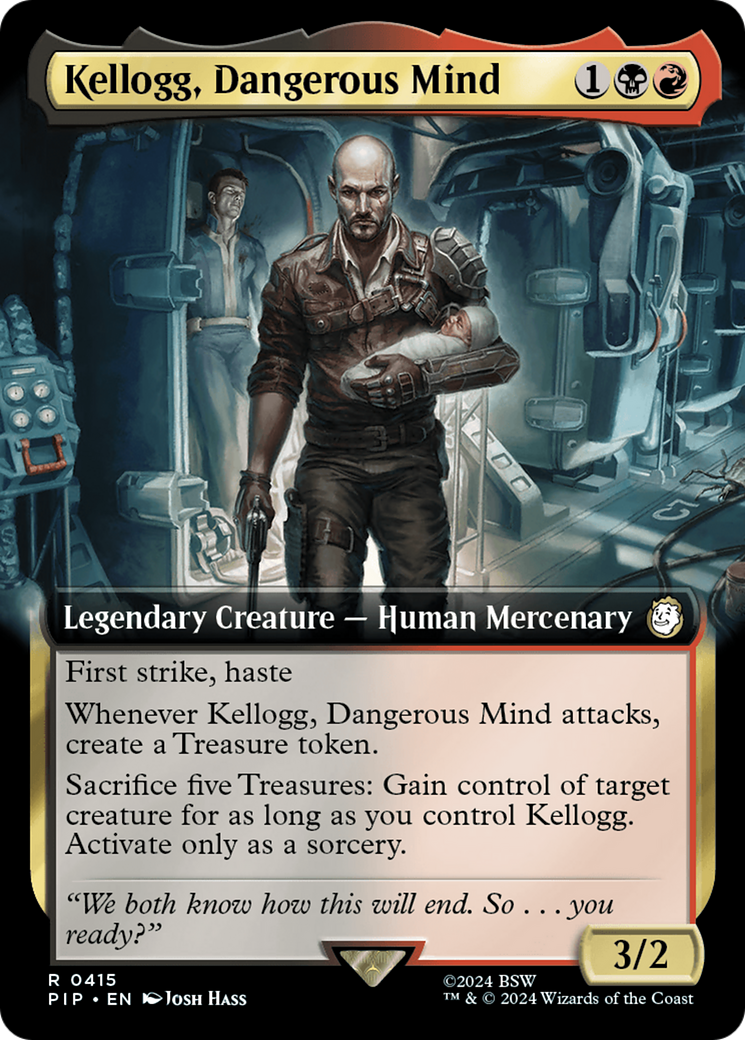 Kellogg, Dangerous Mind (Extended Art) [Fallout] | Pegasus Games WI