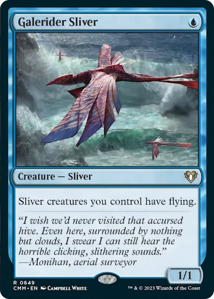 Galerider Sliver [Commander Masters] | Pegasus Games WI