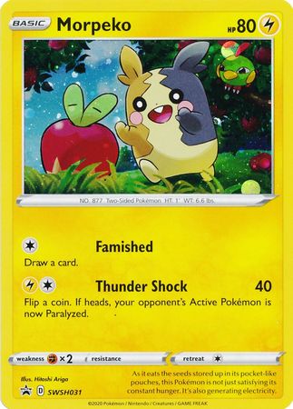 Morpeko (SWSH031) [Sword & Shield: Black Star Promos] | Pegasus Games WI