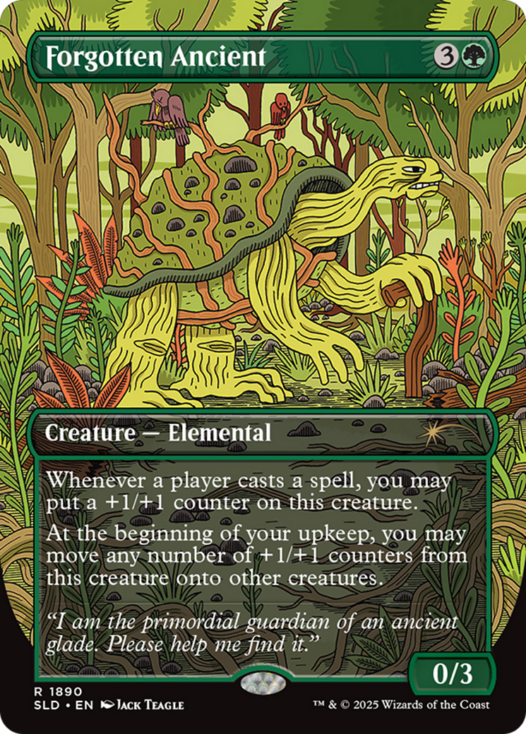 Forgotten Ancient (Rainbow Foil) [Secret Lair Drop Series] | Pegasus Games WI