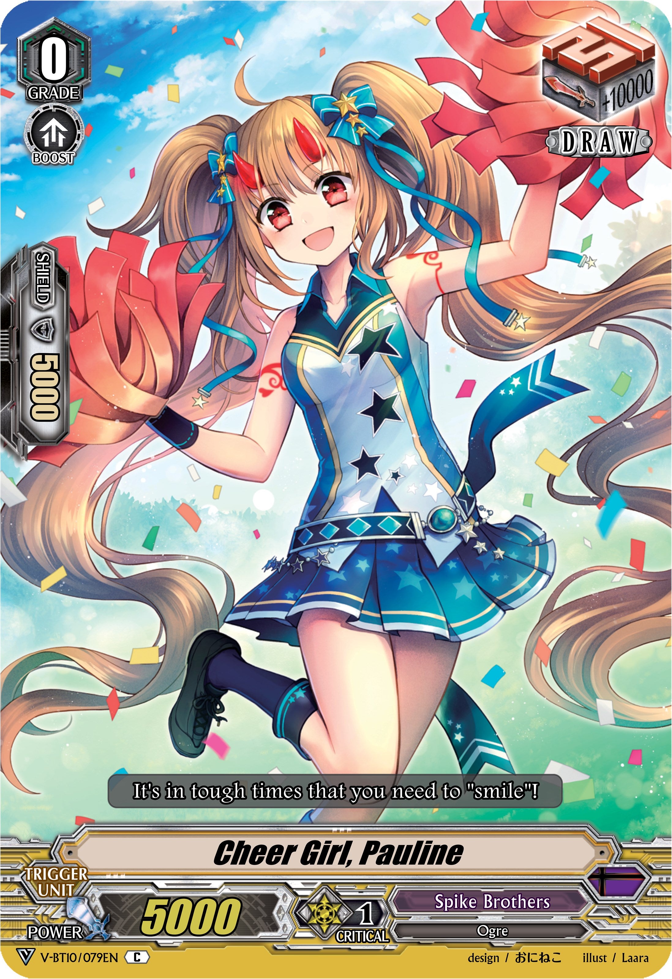Cheer Girl, Pauline (V-BT10/079EN) [Phantom Dragon Aeon] | Pegasus Games WI