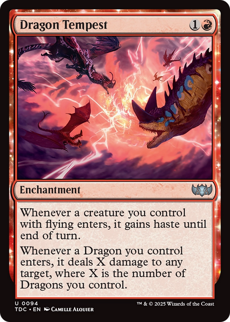 Dragon Tempest [Tarkir: Dragonstorm Commander] | Pegasus Games WI