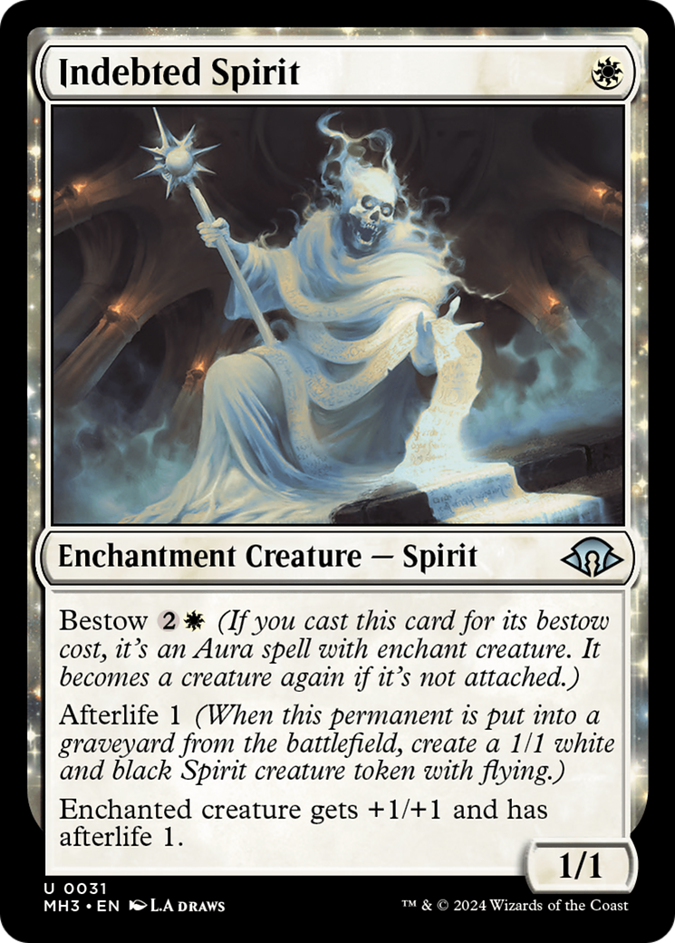 Indebted Spirit [Modern Horizons 3] | Pegasus Games WI