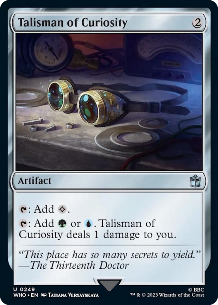 Talisman of Curiosity [Doctor Who] | Pegasus Games WI