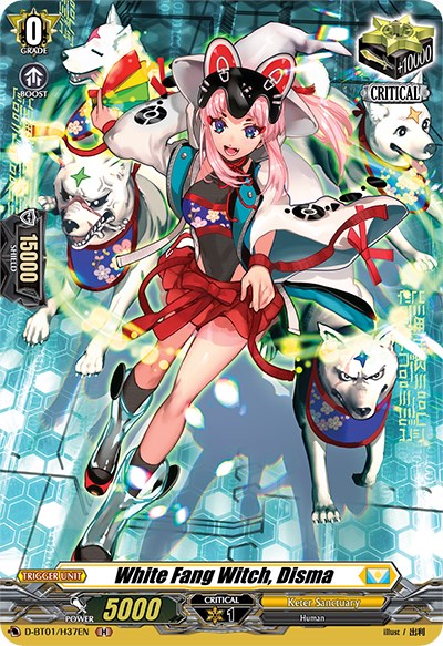 White Fang Witch, Disma (D-BT01/H37EN) [Genesis of the Five Greats] | Pegasus Games WI
