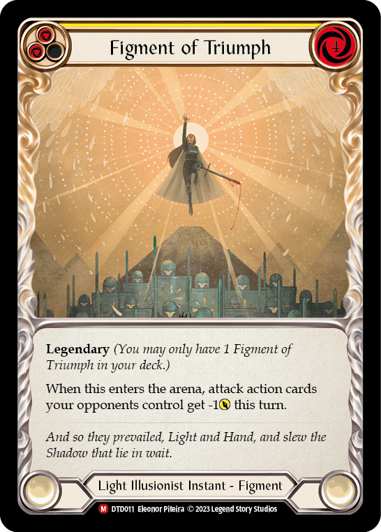 Figment of Triumph // Victoria, Archangel of Triumph [DTD011 //] (Dusk Till Dawn) | Pegasus Games WI