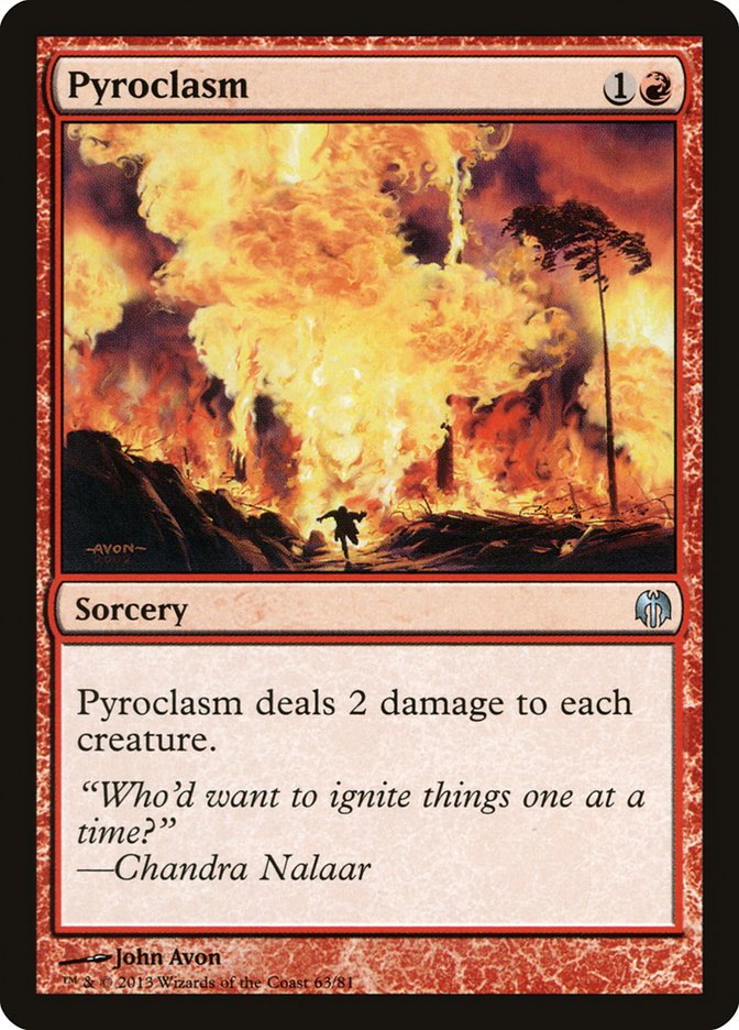 Pyroclasm [Duel Decks: Heroes vs. Monsters] | Pegasus Games WI