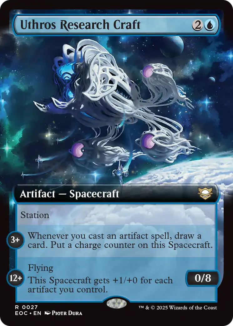 Uthros Research Craft (Extended Art) [Edge of Eternities Commander] | Pegasus Games WI